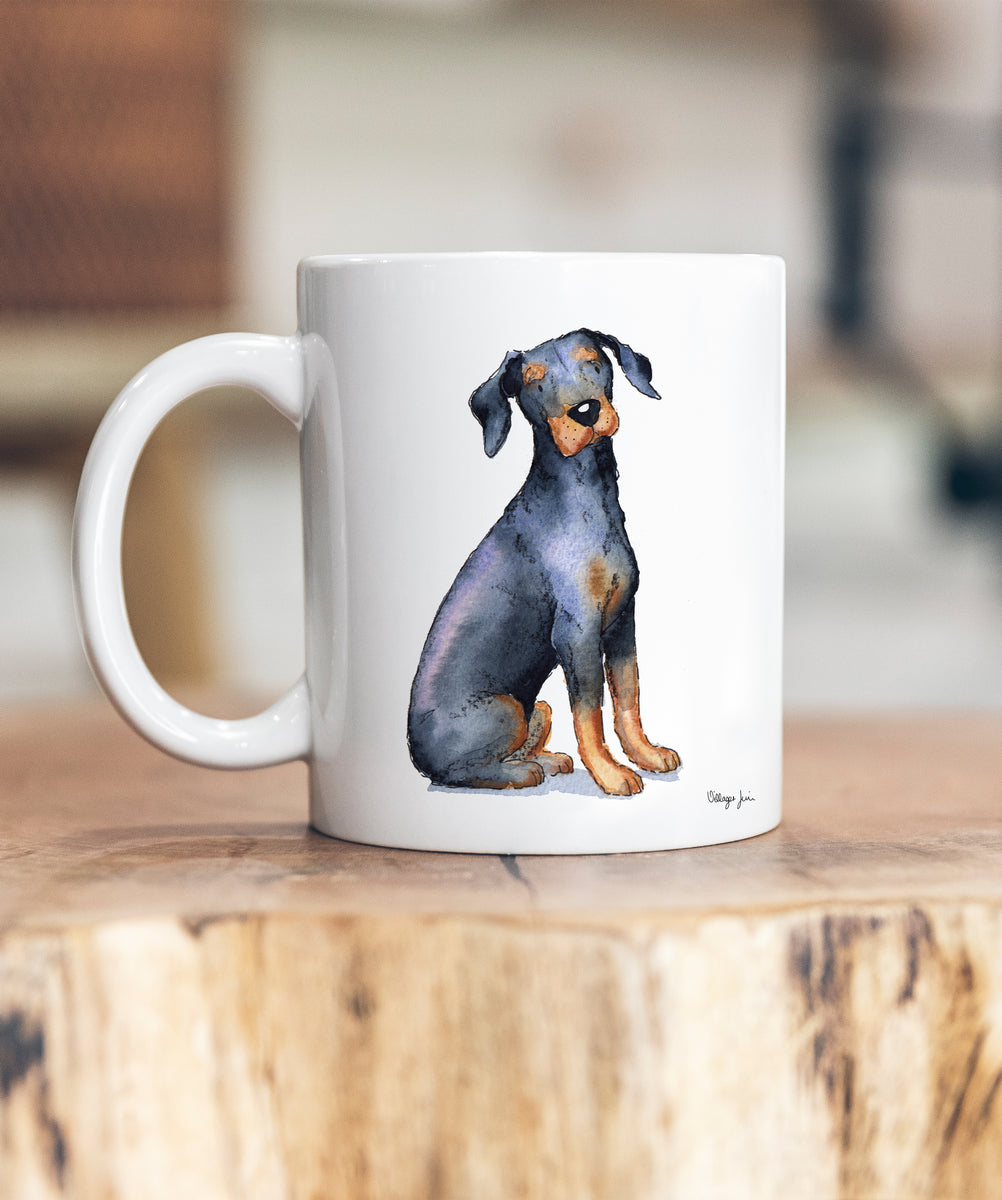 Doberman mug clearance